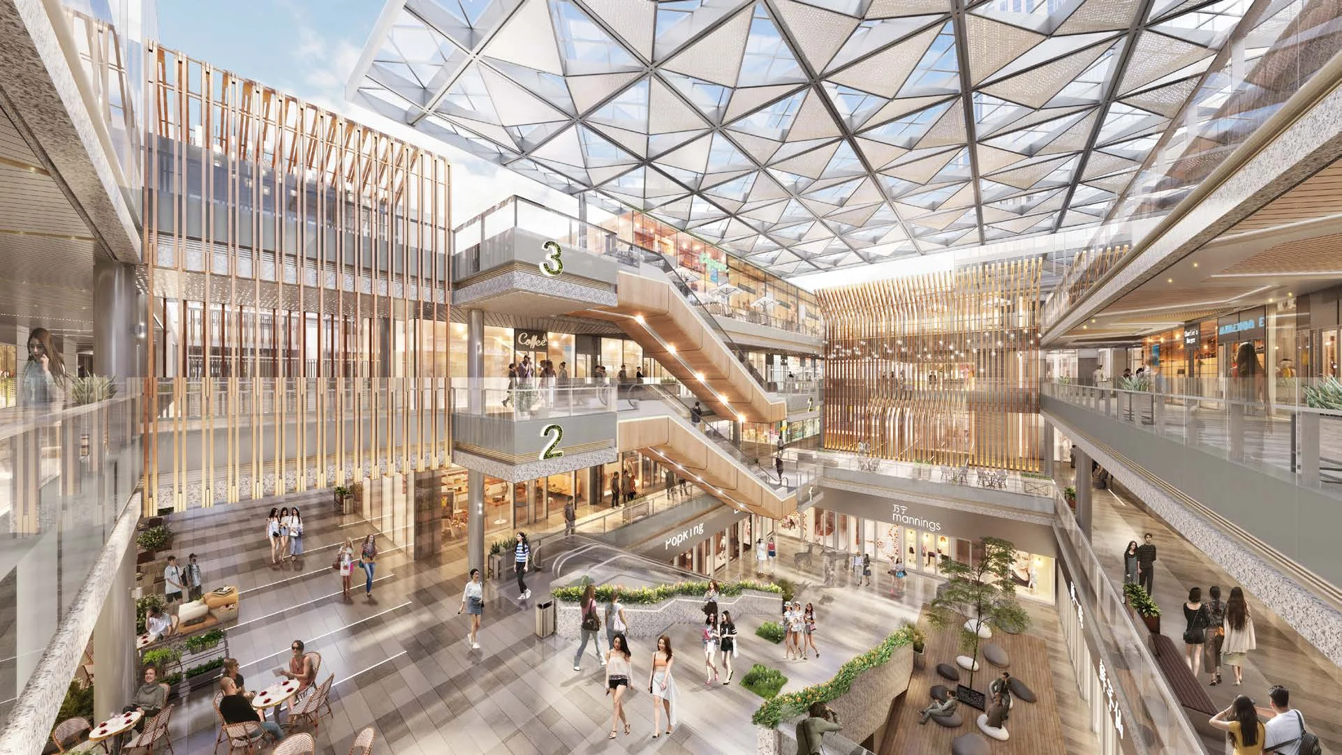 Changfeng Centre — Shanghai, China — view 1