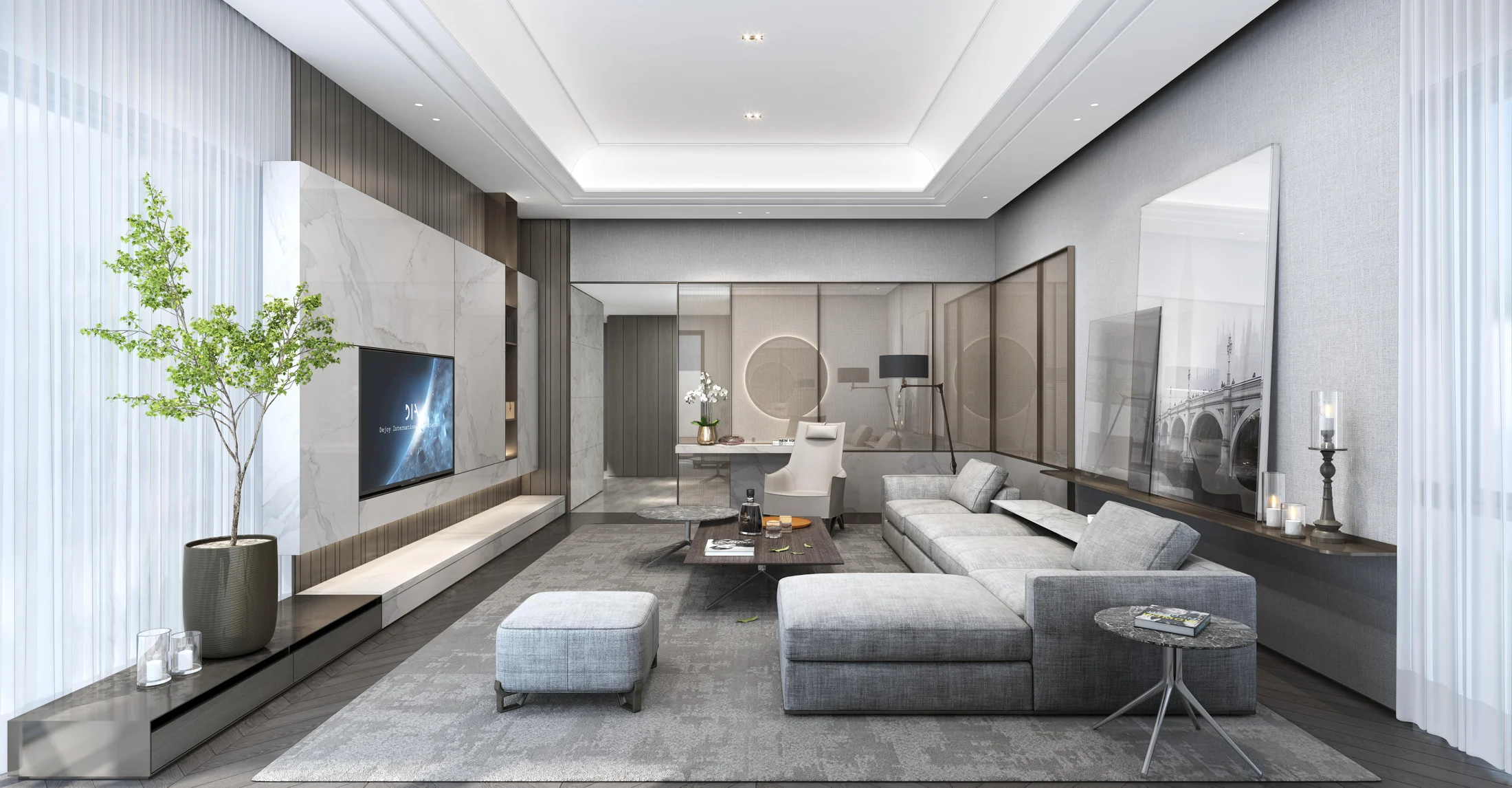 Yushu Residence — Connected social spaces